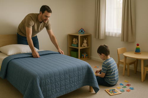 Como prepara o quarto para receber uma criança com autismo?