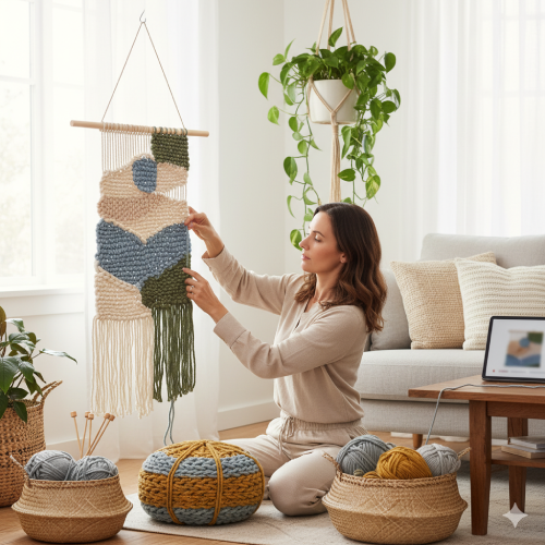 Utilizando fio de malha para decoração de imóvel: como fazer?